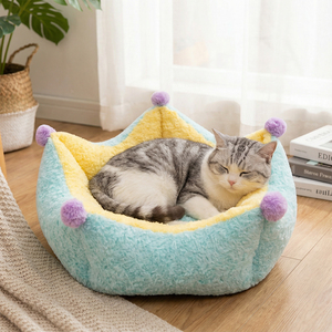 Cama Elevada para Perros Medianos, Cálida y Acolchada, Precio de Mayoreo, Diseño Antideslizante en la Parte Inferior, Camas de Lujo Suaves y Lindas para Mascotas - Product Image 5