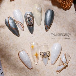 JTING Esmalte de Uñas en Gel con Efecto Brillante de 6 Colores, Gel UV de 5 ml, Diseño OEM Gratuito, Logotipo de Marca Privada - Product Image 5