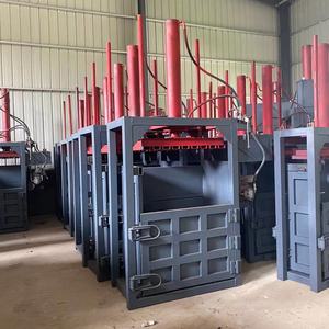 Полуавтоматический вертикальный пресс для мусора и отходов, гидравлический пресс-подборщик для картона и пластика, 60Т, 10Т, 30Т - Product Image 2