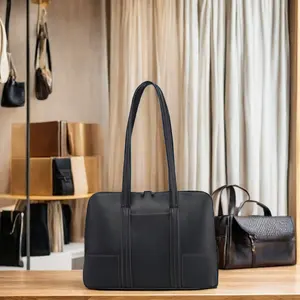 OEM y ODM Boss Lady Laptop Tote Bag Leather Large Work Teacher Bag Monedero Impermeable Computadora Hombro Messenger Bag