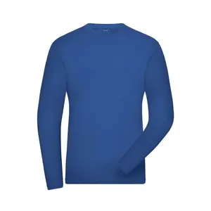 T-shirt a maniche lunghe Bio Stretch-Longsleeve Work, merchandising sostenibile - Product Image 4