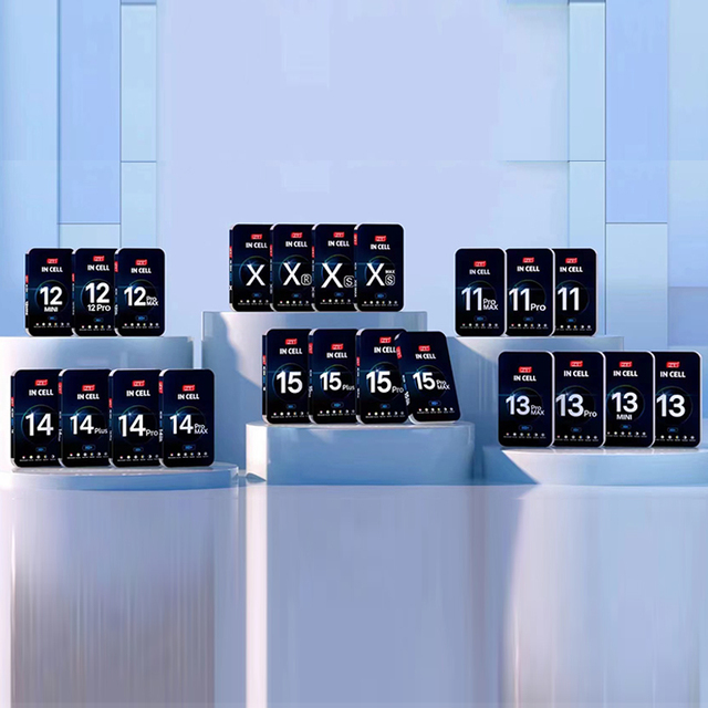 Phone Lcd Display Gx Oled 15 14 13 12 11 Pro X Xs Xr Pantalla Ekran JK RJ ZY Incell Mobile Smart Screen for Iphone