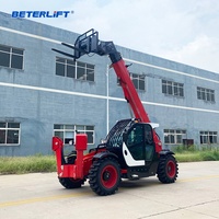 Chargeur télescopique mini 2,5T chinois de qualité supérieure avec nacelle pour travaux en hauteur