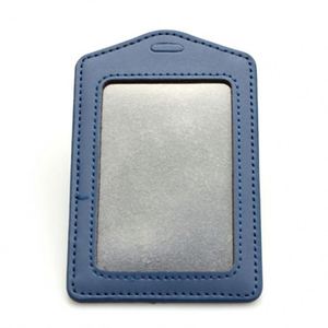 High Quality Id Card PU Badge Holder Supplier - Product Image 1
