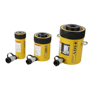 Cylindre hydraulique <span class=keywords><strong>creux</strong></span> <span class=keywords><strong>ENERPAC</strong></span> RCH-302, vérin de 30 tonnes, course de 2 pouces, pression de 700 BAR/10000 PSI pour pousser et soulever, utilisation de 8 à 10 ans - Product Image 2