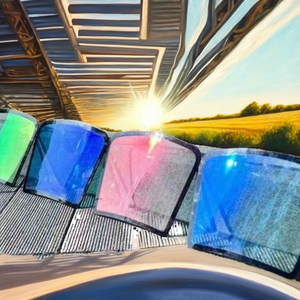 Beaucoup de couleurs disponibles Film teinté anti-UV pour vitres de voiture 152cm * 30m Pare-brise avant Caméléon <span class=keywords><strong>Rouge</strong></span> Vert Bleu Fabriqué en PET - Product Image 2