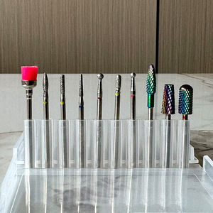 Kit d'outils de lime à ongles abrasifs à alimentation directe transfrontalière ; Boîte cadeau de limes en céramique et en acier au tungstène pour le retrait de gel - Product Image 1