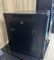 Structure extérieure enduite de poudre 6-18u données insonorisées centre mural réseau rack armoire avec ventilateur 9u