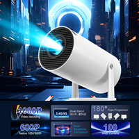 Proyektor Mini Pintar HY300A 1G 8G Dekode Video 1080P untuk Hiburan Rumah Android 9.0