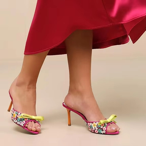 Женские босоножки на высоком каблуке - Product Image 6