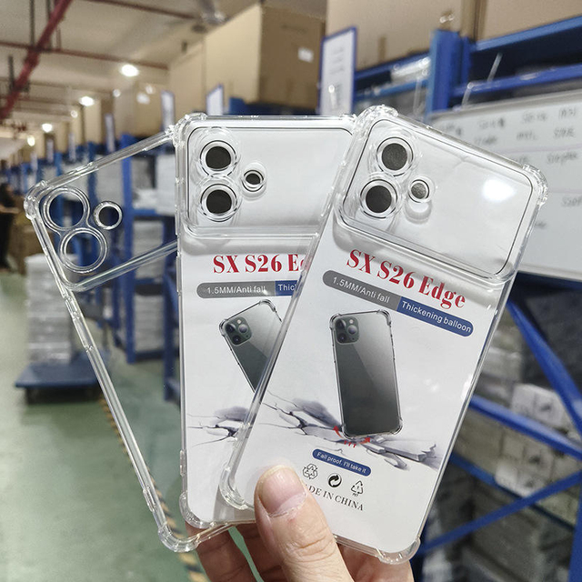 Phone Case for Samsung S26 S25 Ultra S24 S23 S22 S21 A73 A57 A56 A54 A53 A36 A35 A34 Transparent Protective Clear Phone Cover