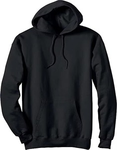 Sweat-shirt à capuche noir pour homme avec imprimé à pois scintillants, coupe classique, pull en tricot décontracté, vêtement d'automne - Product Image 3
