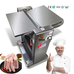 Factory Price Pork Pig Beef Skin Removed Cutting <b>Machine</b> Pig <b>Meat</b> <b>Slicing</b> Peeling Pork Skinning <b>Machine</b> - Product Image 1