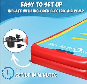 इंफ्लेटेबल फ्लाईबार फनपार्क स्कोर बॉल विशाल आधिकारिक एयर स्की बॉल कार्निवल यार्ड बच्चों के लिए वयस्क परिवार आर्केड खेल इनडोर आउटडोर - Product Image 4