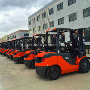 China HELI 5ton CPD50 de la carretilla elevadora de la batería del camión elevador con <span class=keywords><strong>bale</strong></span> abrazadera - Product Image 2