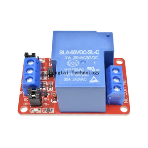 โมดูลรีเลย์1ทาง SLA-05 5V 12V 24V พร้อมตัวแยก Opto-Coupler รองรับ30A 250V ระดับสูงและต่ำทริกเกอร์กระแสสูง - Product Image 3