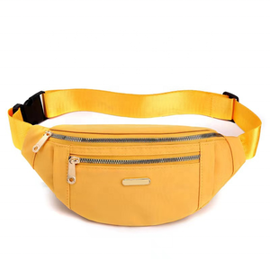 Hot Selling Dames Oxford Doek Borst Crossbody Tas Groothandel Waterdicht Heuptasje Met Aangepaste Logo