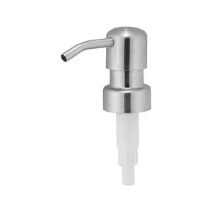 High Quality Cheap Custom Stainless Steel 28/400 Liquid Dispenser Lotion Pump Head For Airless Pump Bottle Black At Good Price