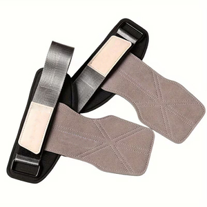 Poignées de gymnastique professionnelles en cuir, protège-paumes pour la musculation, protège-mains pour le cross-training, équipement de fitness personnalisé - Product Image 1