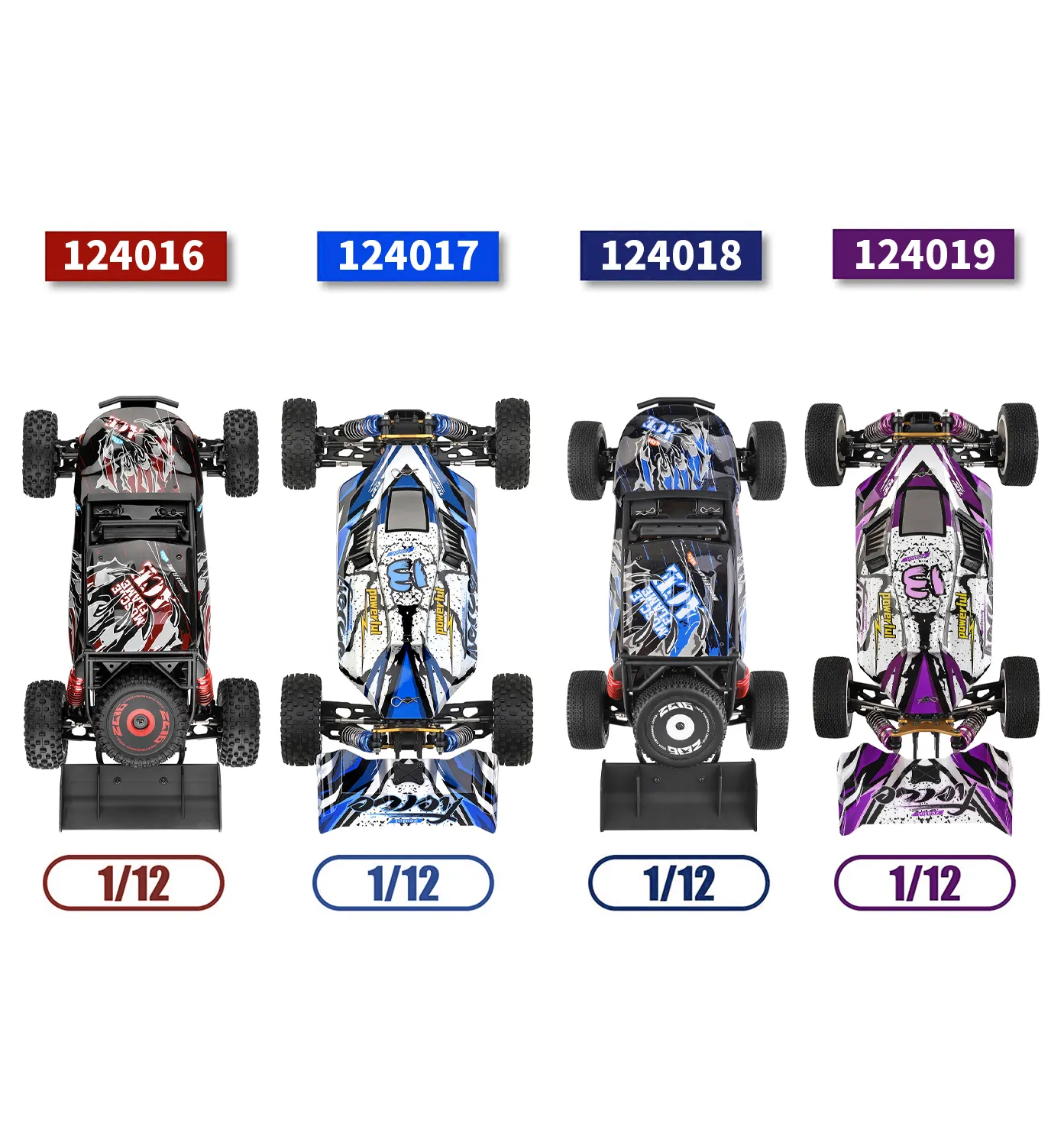 WLtoys 124016 124017 RC รถ V2 Brushless Motor 1/12 4X4 RC Drift ของเล่น75กม./ชม.รีโมทคอนโทรลความเร็วสูงรถของเล่นเด็ก