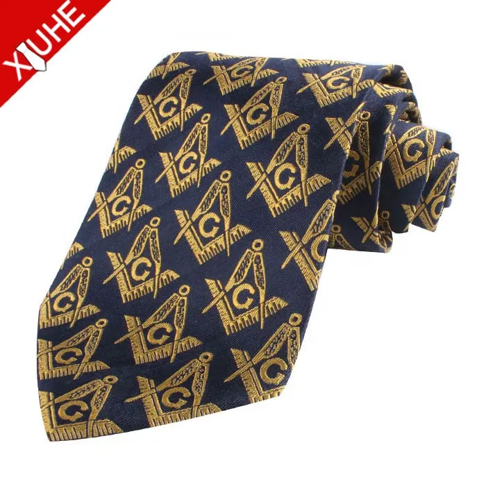 Wholesale Custom Items Regalia Silk Masonic Tie