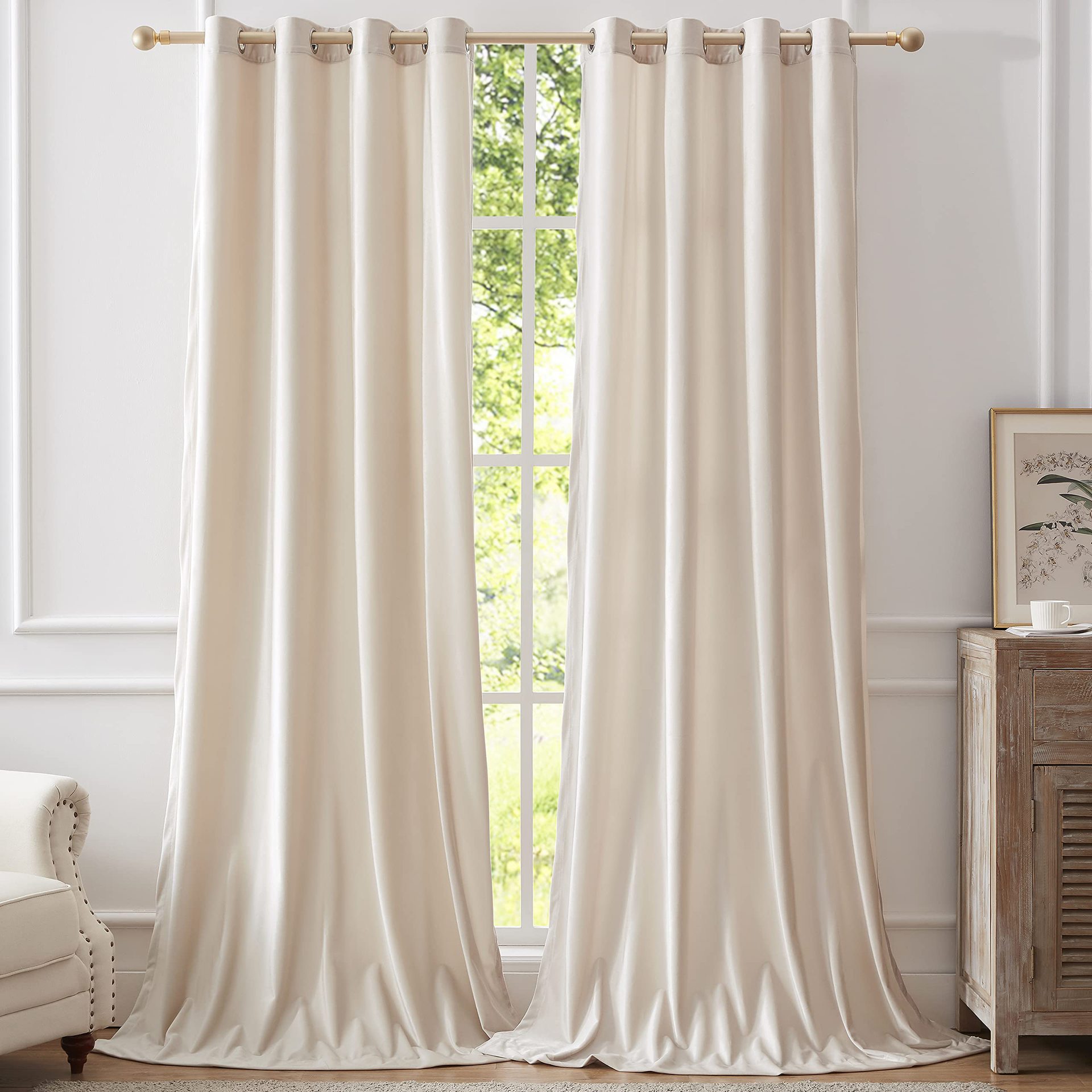 Beige white