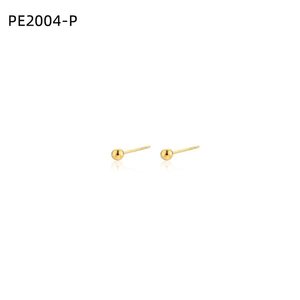 เอมี่ เอมี่ต่างหูสแตนเลสทรงกลมคลาสสิกของขวัญเครื่องประดับสตรี PE2004 - Product Image 2