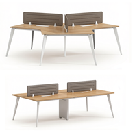 Meubles de bureau modernes, séparateur de bureau acoustique en PET de 13 mm, écran de confidentialité pour bureau, cloison absorbant le son, taille et couleur personnalisables