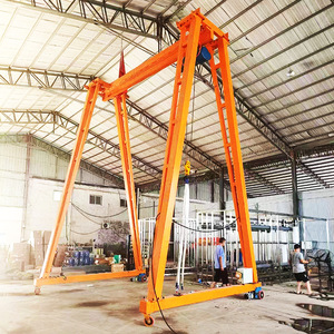 Grúa semipórtico con garra para basura, control remoto SPI, grúa de 3 a 80 toneladas con motor y rodamientos - Product Image 5