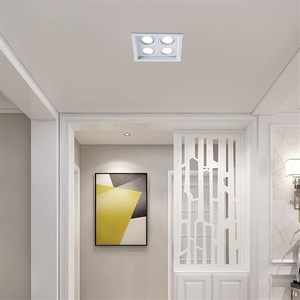 ไฟดาวน์ไลท์ LED แบบปรับได้ รุ่นใหม่ ขายส่ง สำหรับติดตั้งภายในอาคาร กำลังไฟ 2 5 6 8 10 20 วัตต์ พร้อมรางเลื่อนและโครงโมดูล - Product Image 5