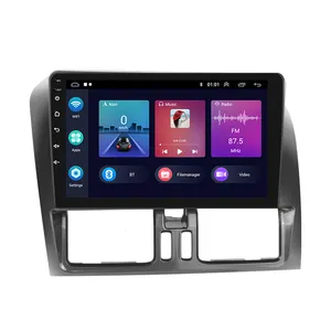 เครื่องเสียงสเตอริโอรถยนต์ crbrillar 9 "แอนดรอยด์12" สำหรับวอลโว่ XC60 2008-2013วิทยุรถยนต์ autoradio CarPlay Android Auto GPS WiFi HIFI Audio FM RDS