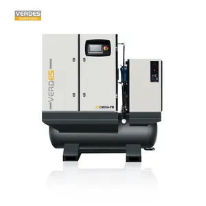 7.5kw 11kw 15kw 22kw professional low noise screw type frequency conversion Fixed speed AC air compressor