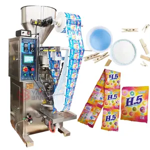 YB-150K automatische Waschpulver-Verpackungsmaschine Becher-Messung Granulat-Befüllung Dichtungsmaschine niedriger Preis