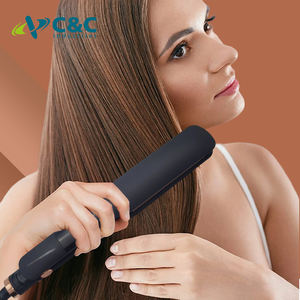 Lisseur de cheveux numérique LED professionnel, température réglable, chauffe rapide, plaques flottantes en aluminium - Product Image 6