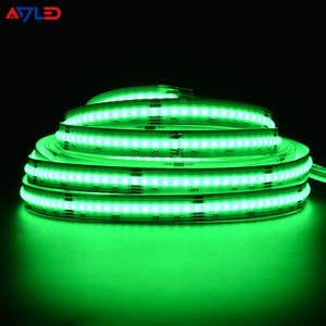RGBW FCOB COB <b>LED</b> Strip Light 16.4ft/5m 24V 896LEDs/m 5Pin 1 12mm Width Multicolor Flexible Cob <b>Led</b> Strip - Product Image 2