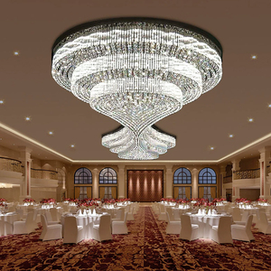 Đèn chùm trang trí sang trọng, hiện đại, không theo tiêu chuẩn, dành cho sảnh khách sạn, câu lạc bộ doanh nghiệp, phòng tiệc, tiền sảnh. - Product Image 2