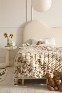 Новейший дизайн кровать кожаная платформа мягкая Современная Золотая роскошная кровать couc дизайн полный комплект спальни - Product Image 4