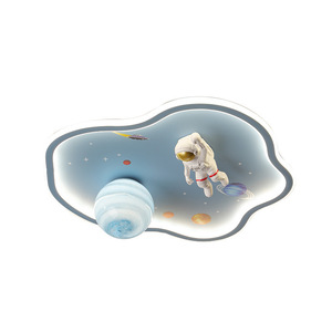 <span class=keywords><strong>Chambre</strong></span> d'enfant lumière Protection des yeux plafonnier dessin animé planète Spaceman astronaute garçon fille <span class=keywords><strong>chambre</strong></span> lumières - Product Image 1