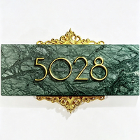 Placa de Aluminio con Relieve Personalizada Resistente a la Intemperie, Placa de Metal de Aluminio para Zonas Escénicas y Parques al Aire Libre