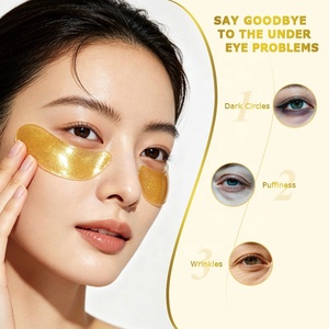 Masque pour les yeux au collagène or 24 carats, hydratant, nettoyant, <span class=keywords><strong>patch</strong></span> oculaire d'urgence pour la récupération cutanée nocturne - Product Image 2