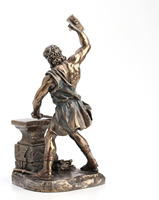 Statue en bronze du dieu grec du feu et de la forge