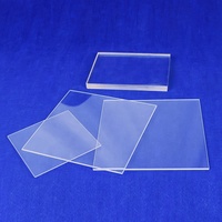 Lámina de Vidrio de Cuarzo Fundido de Alta Pureza JGS1 BAO RAN, SiO2 99.99%, Transparente a los Rayos UV, Certificación ROHS, 200 Mesh (75m), Placa Láser