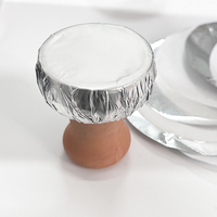 Accessoires pour chicha, feuilles d'aluminium pour chicha de qualité supérieure, pré-coupées, taille et emballage personnalisés