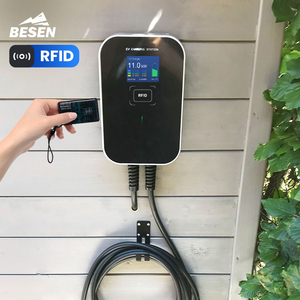 Chargeur <span class=keywords><strong>de</strong></span> voiture électrique BESEN Commercial OCPP 1.6J Protocol <span class=keywords><strong>11</strong></span> kW TYPE 2 avec système <span class=keywords><strong>de</strong></span> paiement - Product Image 5