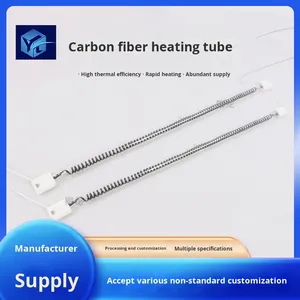 Tubo di Riscaldamento Industriale a Infrarossi in Fibra di Carbonio e Vetro al Quarzo, Origine Jiangsu - Product Image 5