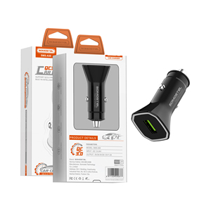 Somostel <span class=keywords><strong>A50</strong></span> <span class=keywords><strong>Cargador</strong></span> de coche rápido QC3.0 18W Adaptador de <span class=keywords><strong>cargador</strong></span> de coche de carga rápida Adaptador de viaje con luz LED <span class=keywords><strong>Cargador</strong></span> De Carro - Product Image 6