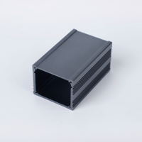 Caja de Control de Aluminio Extruido Personalizada de 50*40mm, Anodizada IP54, Chasis para Pruebas y Mediciones, Instrumento de Laboratorio Médico, Adquisición de Datos
