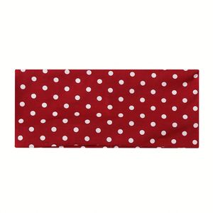 Ensemble de bandeaux élastiques à pois bohèmes en polyester pour le sport, le yoga, la course, la gym, l'entraînement, la remise en forme, bandeau pour cheveux unisexe - Product Image 5
