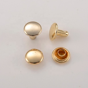 Meilleures ventes : Rivets à œillets doubles en acier inoxydable doré de 6 mm à 10 mm, boutons-pression écologiques et portables <span class=keywords><strong>pour</strong></span> sacs à main - Product Image 3