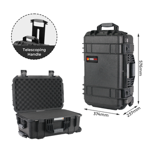 Valise Chariot Rigide en Plastique PP Étanche pour Outils DRX RPC2323, avec Mousse, Fabricant Chinois - Product Image 2